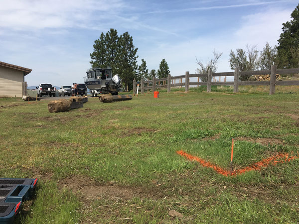 Site analyze visit angle 1 Liberty Lake.